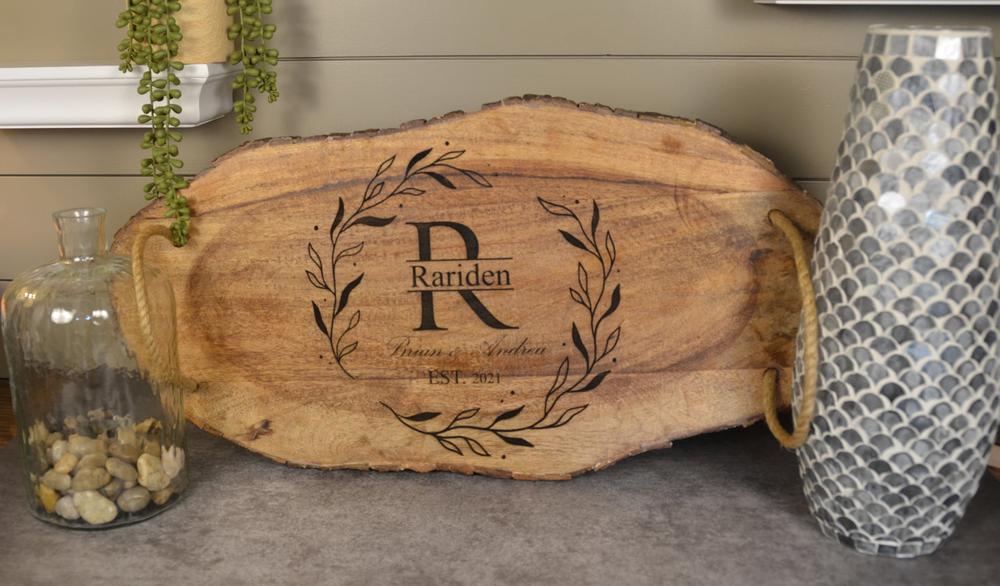 Personalized Serving Board