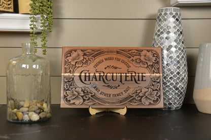 Charcuterie Board "French Word For Cheese"