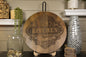Whiskey Barrel Top "Mom's Kitchen is Always Open"