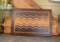 Chevron Butcher Block